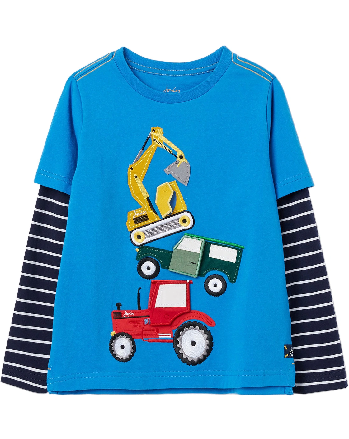 Langarmshirt CHOMP VEHICLES in blau