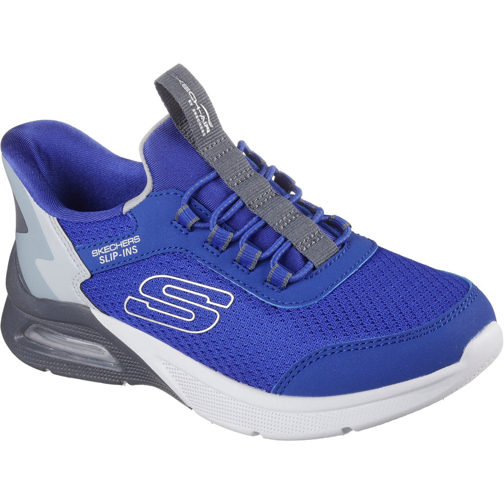 Køb Skechers Blue Slip-Ins: Microspec Max - Brisk-Stripe