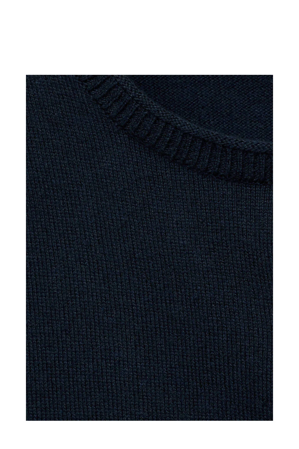 MANGO TEEN vest fijn gebreid marine blauw