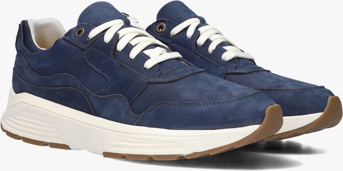 donkerblauwe xsensible lage sneakers golden gate men