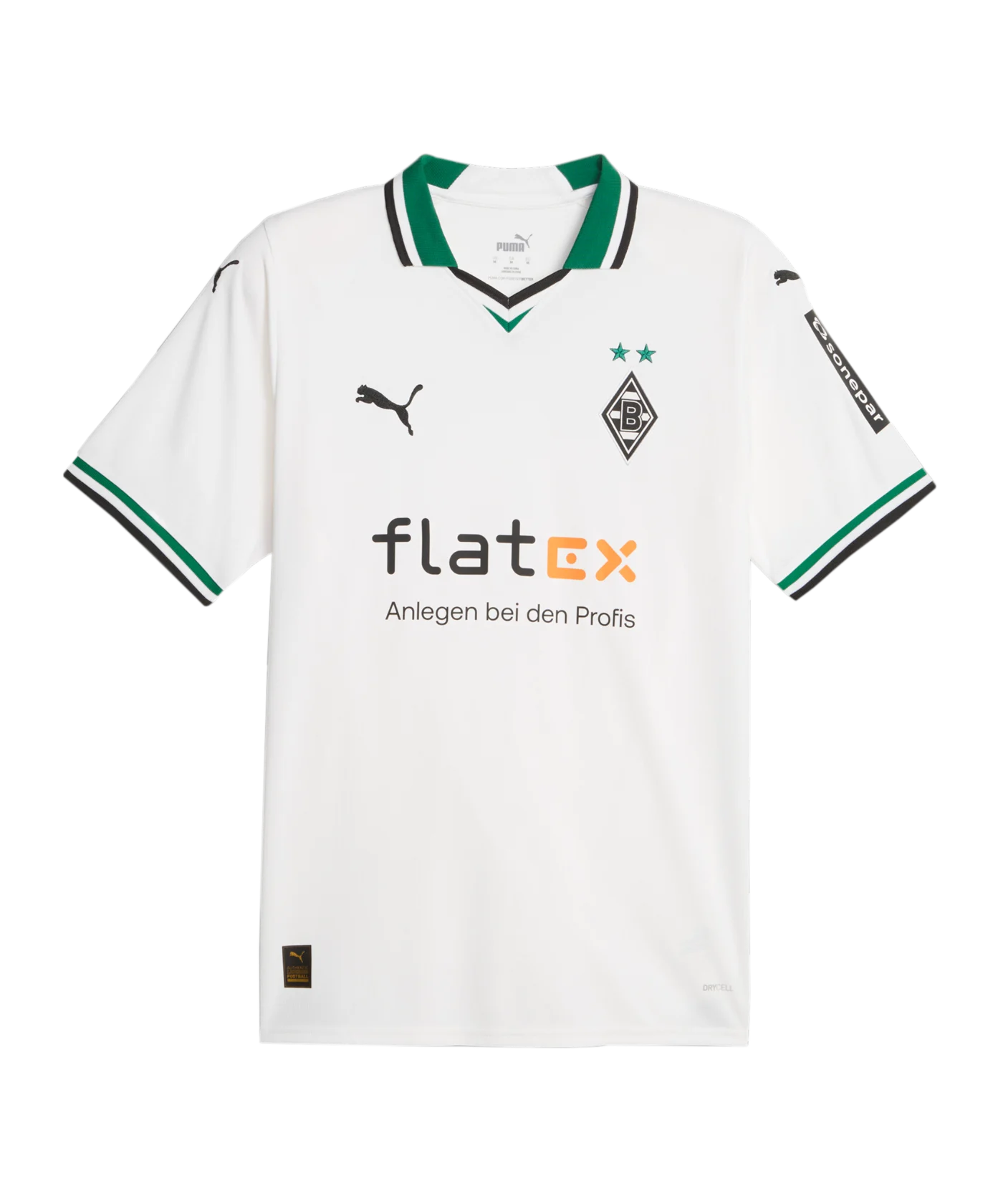 PUMA Borussia Mönchengladbach Trikot Home 2023/2024 Weiss F01