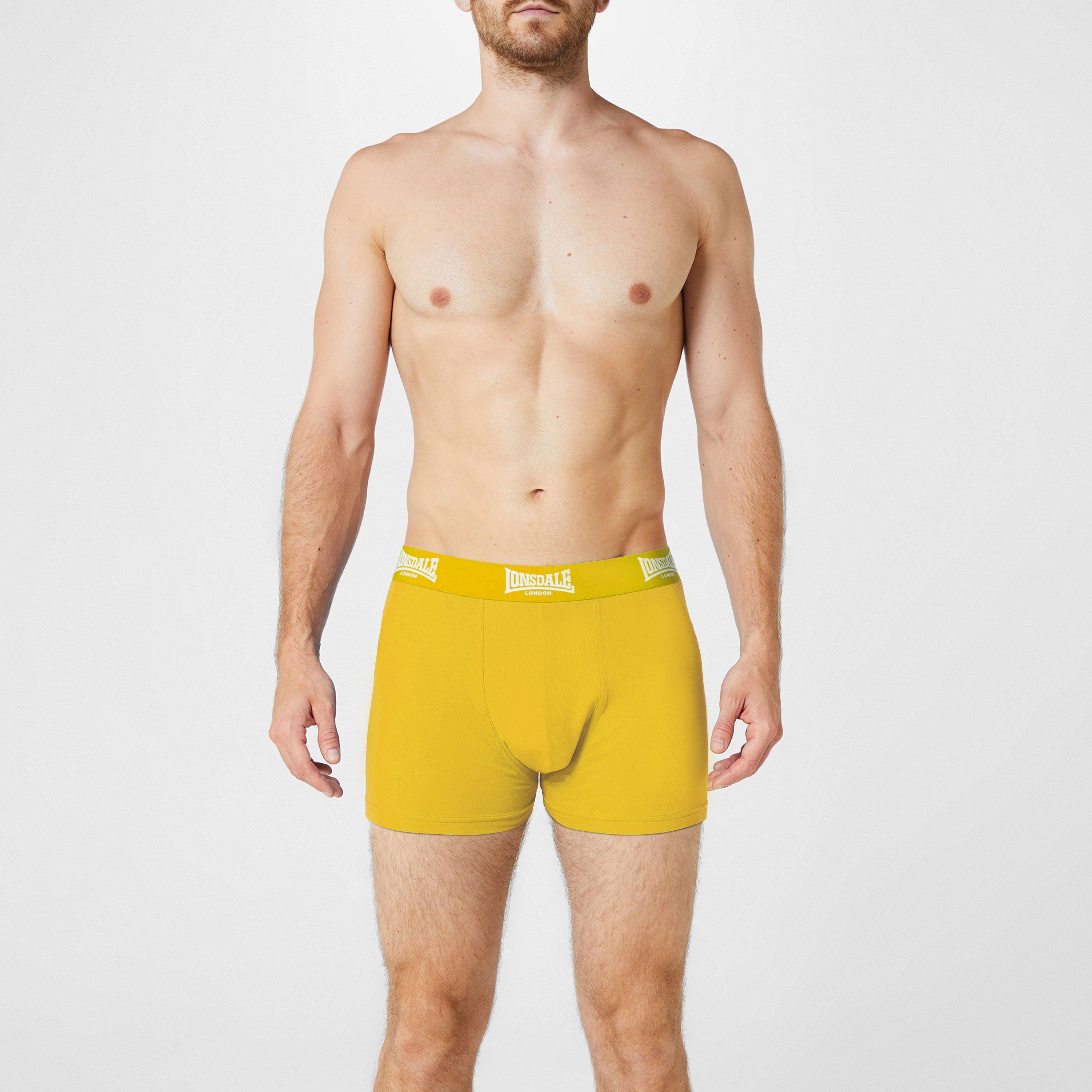 Lonsdale 2 Pack Trunk Mens