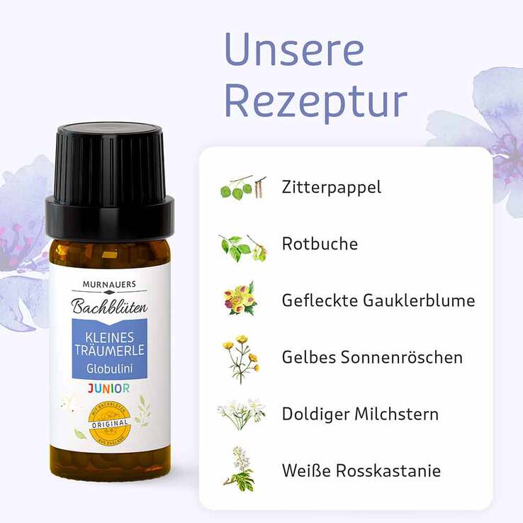 Bachblüten Kinder Kl.Träumerle Globuli n.Dr. Bach, 10 g