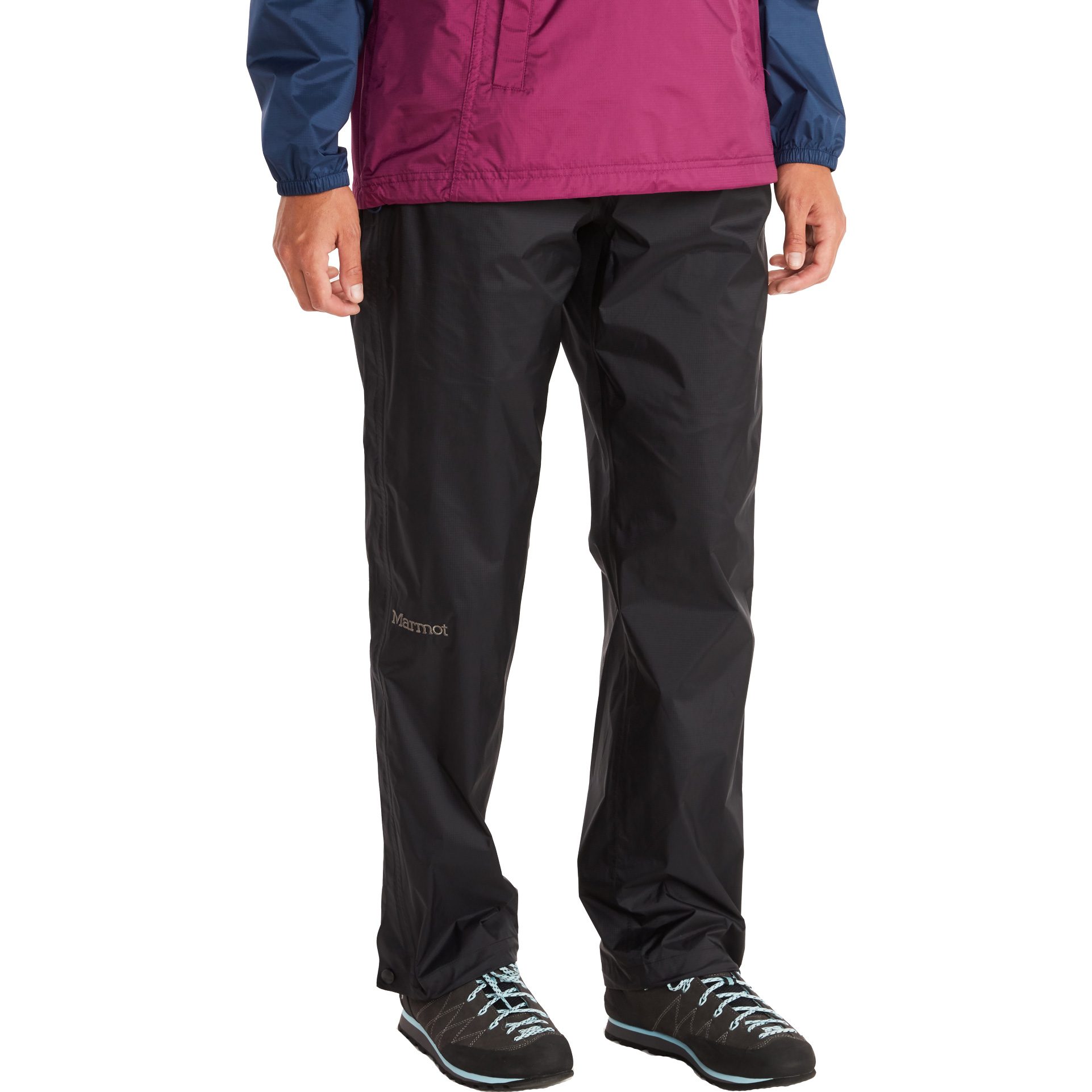 Marmot PreCip Eco Full Zip Regenhose Damen schwarz