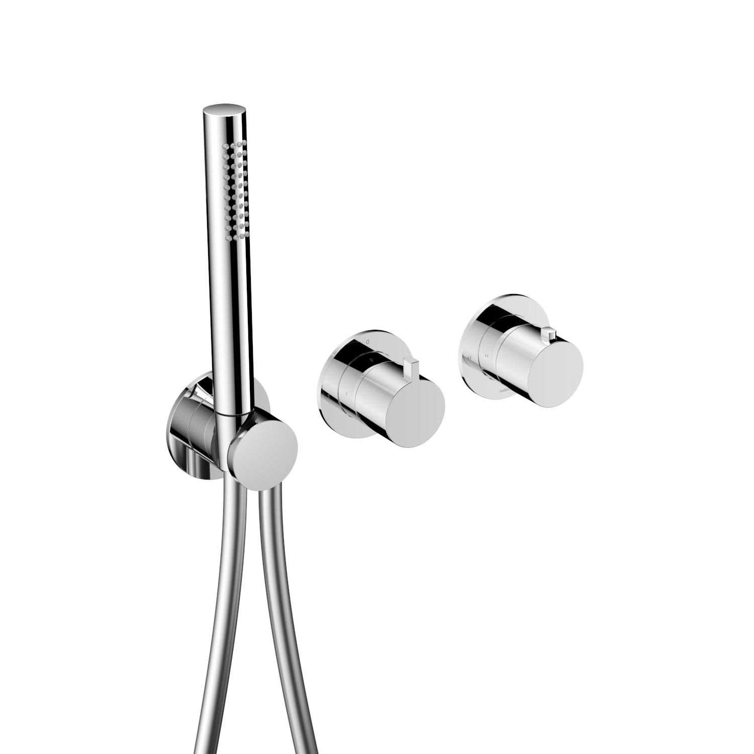 Hotbath ACE inbouw thermostaatkraan met handdouche chroom