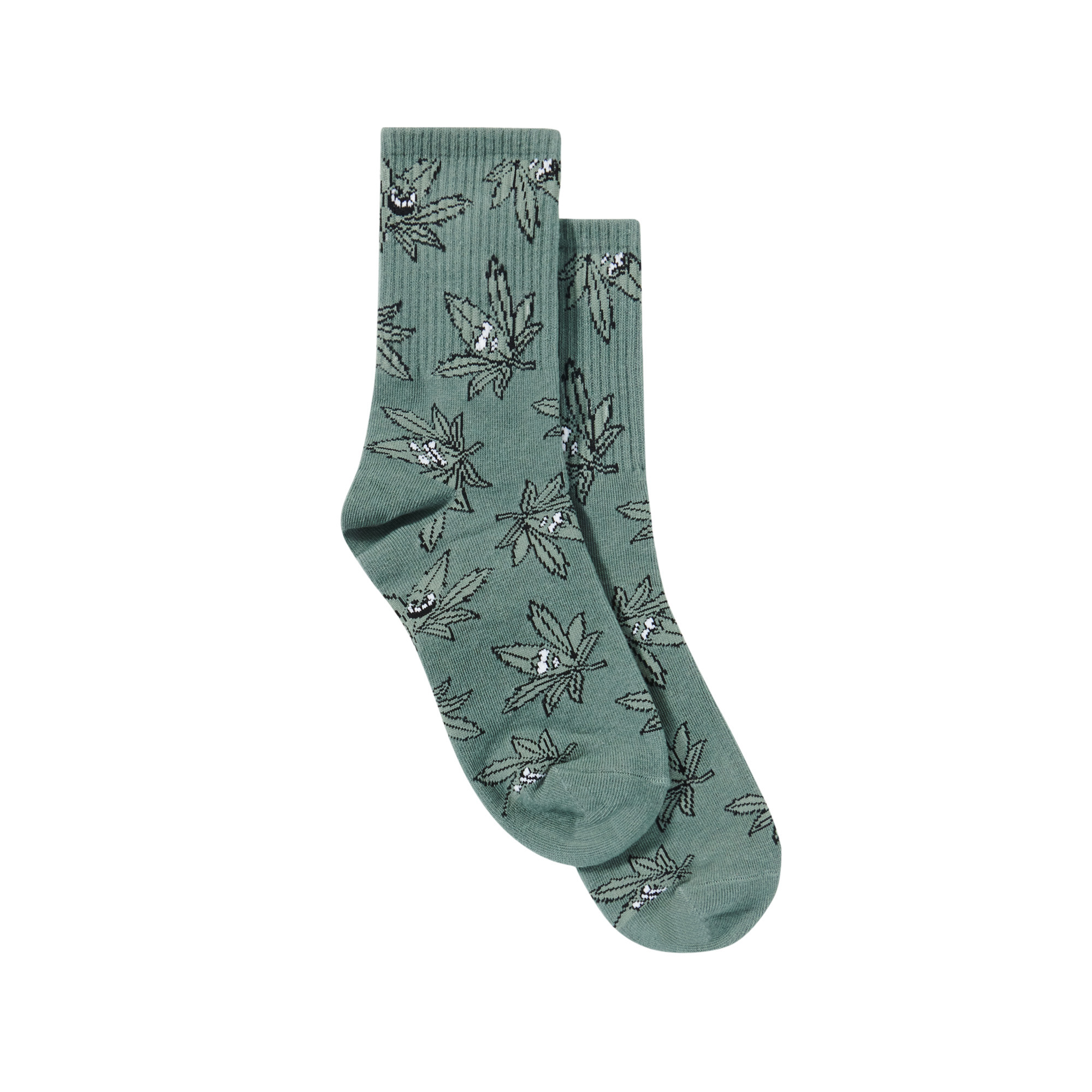 Chaussettes à motifs cannabis