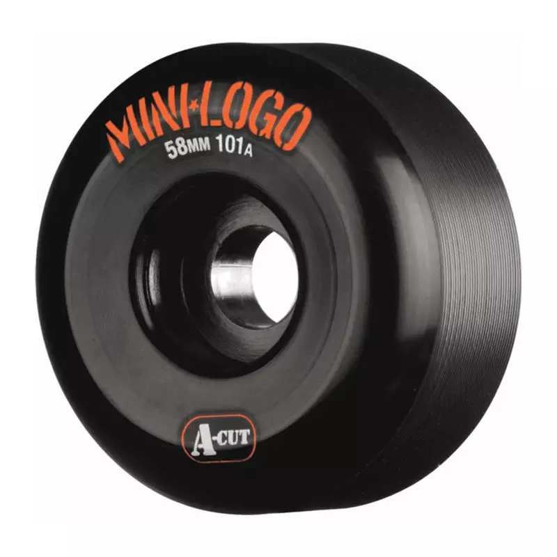 Roues skate MINI LOGO (jeu de 4) 58mm a-cut 101a black