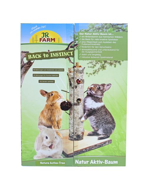 Jr Farm Activiteitenboom - Natuurlijk - Speelgoed - 18.7 x 39.3 x 58.5 cm