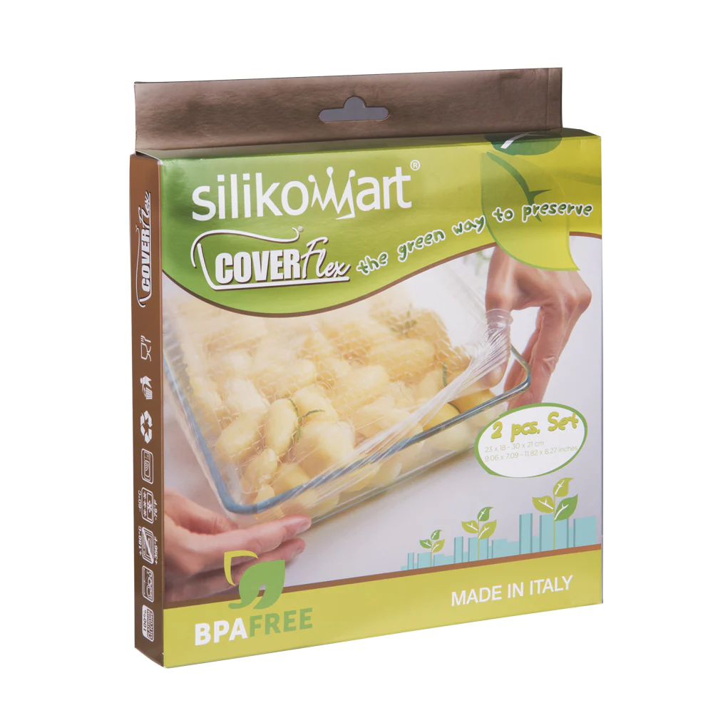 Set de 2 couvercles en silicone Coverflex Silikomart