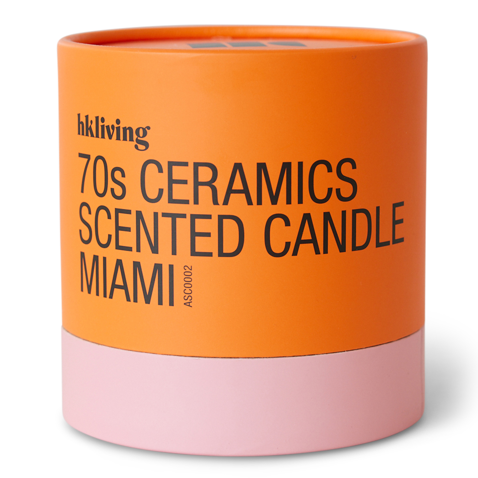 Geurkaars 70's Ceramics miami