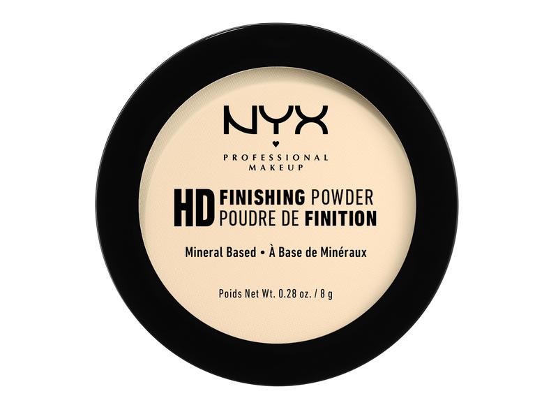 NYX Professional Makeup Puder High Definition Finishing Ban Fixierpuder zur Fixierung von Flüssig- und Puder Make-up