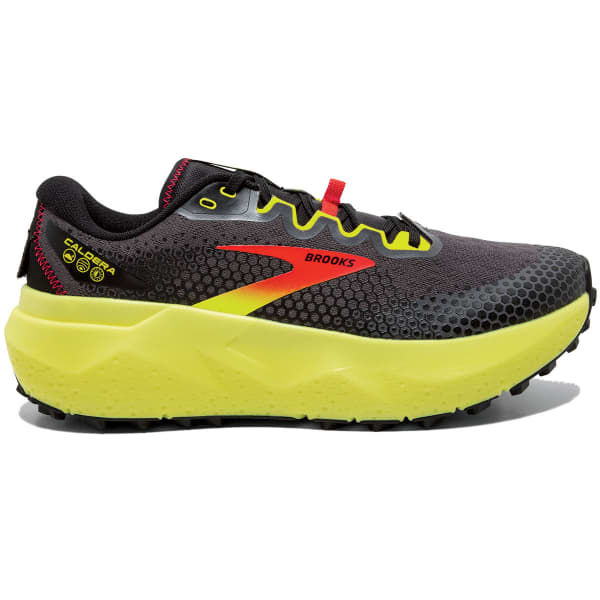 Chaussure trail BROOKS CALDERA 6 BLACK/FIERY RED/BLAZING YELLOW