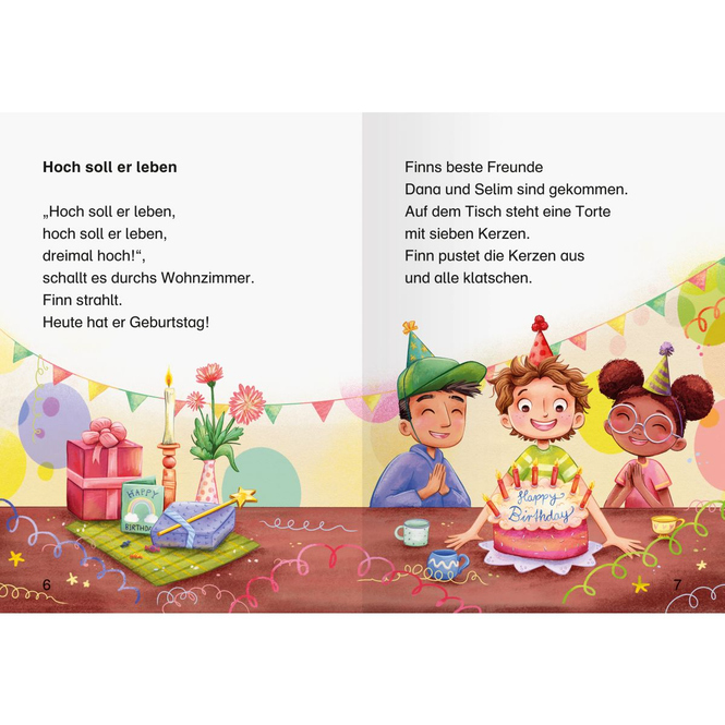 Leserabe - 1.Lesestufe - Ein fantastischer Geburtstag