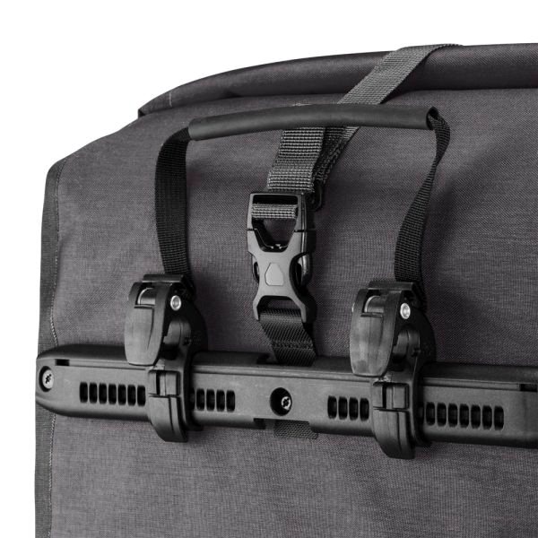 Ortlieb Back-Roller Plus (set van 2x 20L) granite/black
