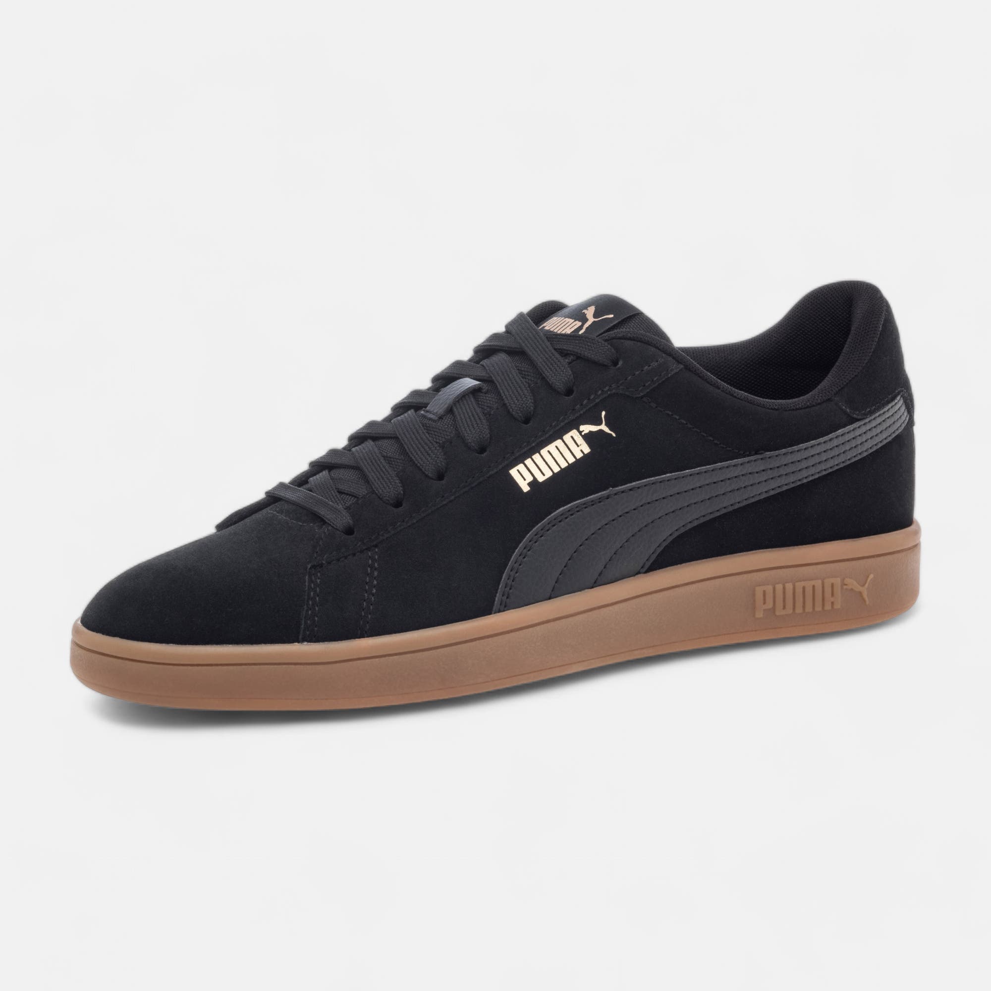 Sneakers Homme en cuir noir