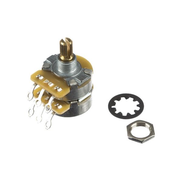 Fender Poti 500K/250K Split Shaft