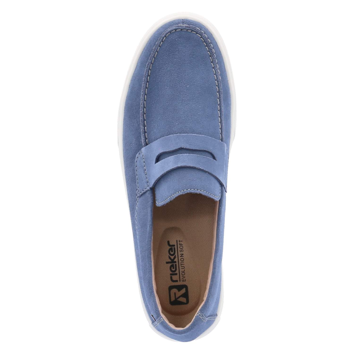Rieker Mokassins - blau