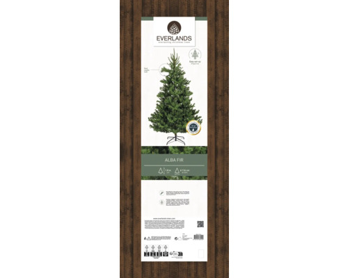 Kunstkerstboom Everlands D 116 cm H 180 cm groen
