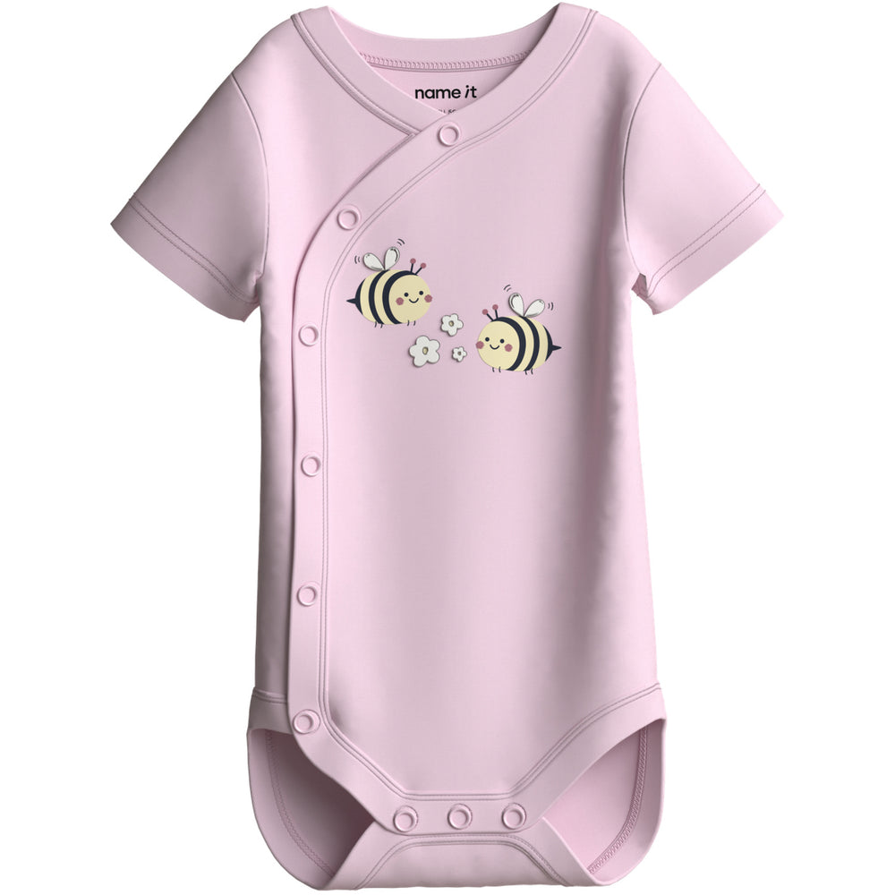 Køb Name It Cradle Pink Bee Nbfvubie Ss Slå-om Body