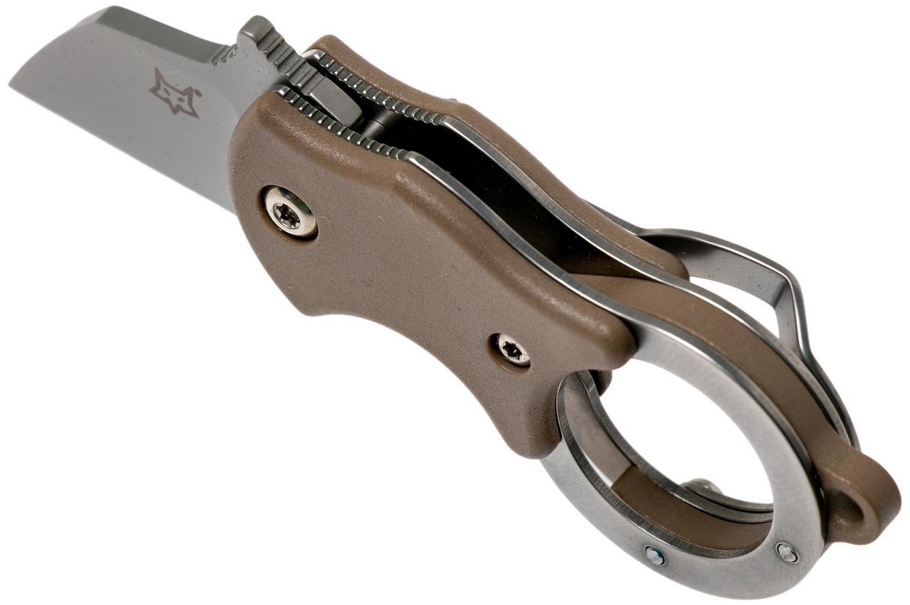 Fox Mini-TA FX-536CB Coyote Brown, sleutelhangermes