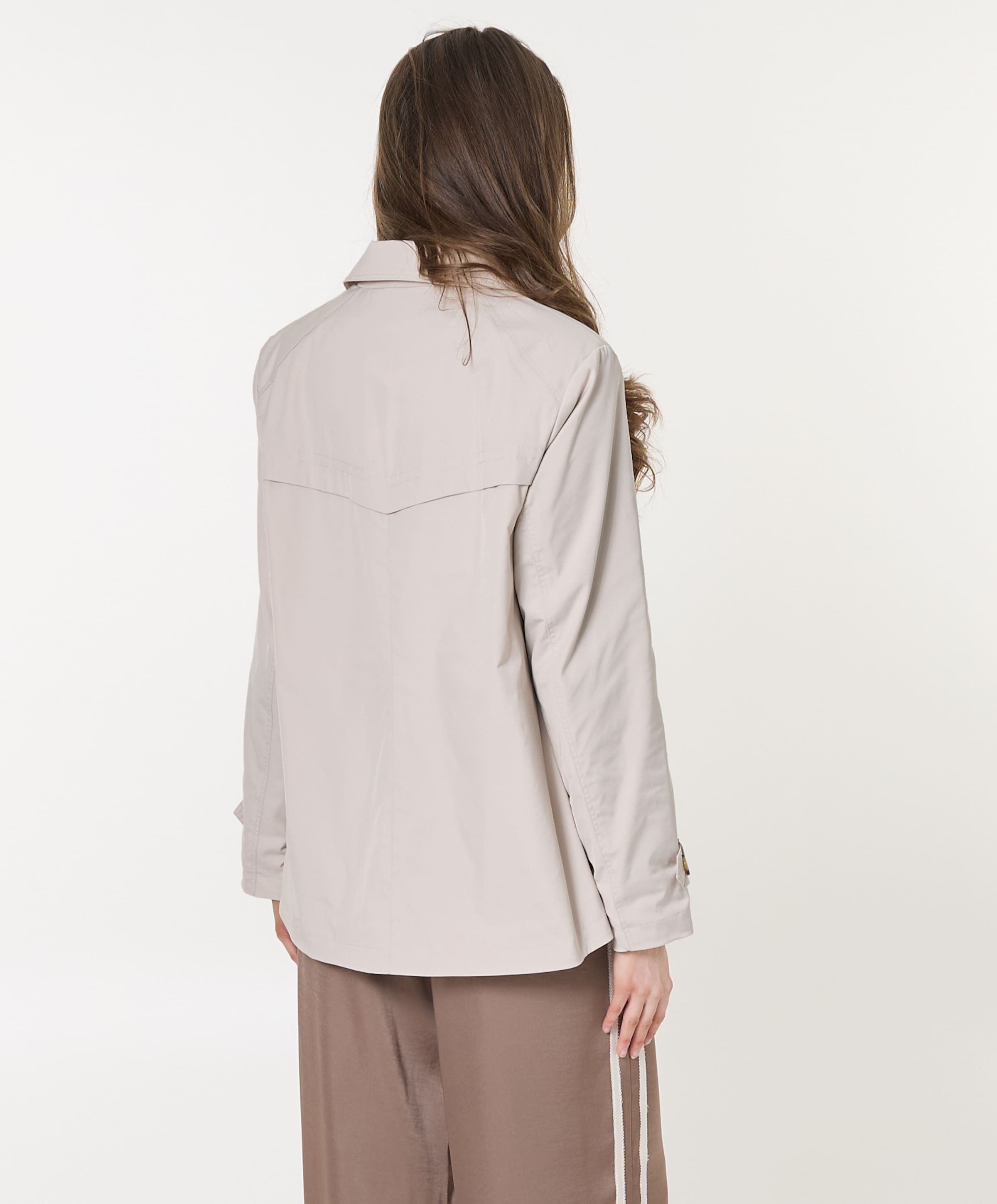 Barbara Lebek Dames jas beige