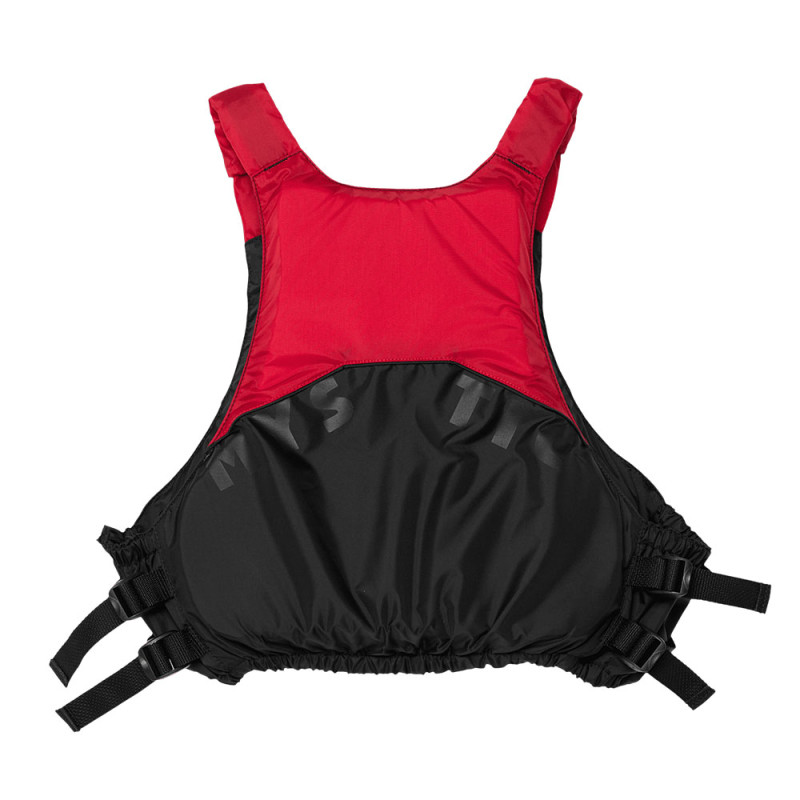 Gilet flottaison mystic star zipfree noir rouge