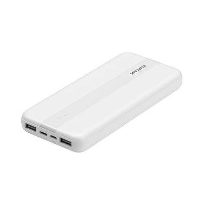 Rivacase - Batterie externe - 10000 mAh - blanc