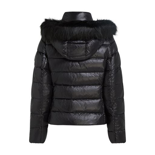 Tommy Hilfiger Gloss Down Tyra Jakke, Black, XXL