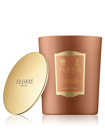 Floris Scented Candles Cinnamon & Tangerine 175g