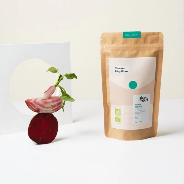 Skin and Out FEED IN Tisane Anti-acné Hormonale - Trouver l'équilibre 50g