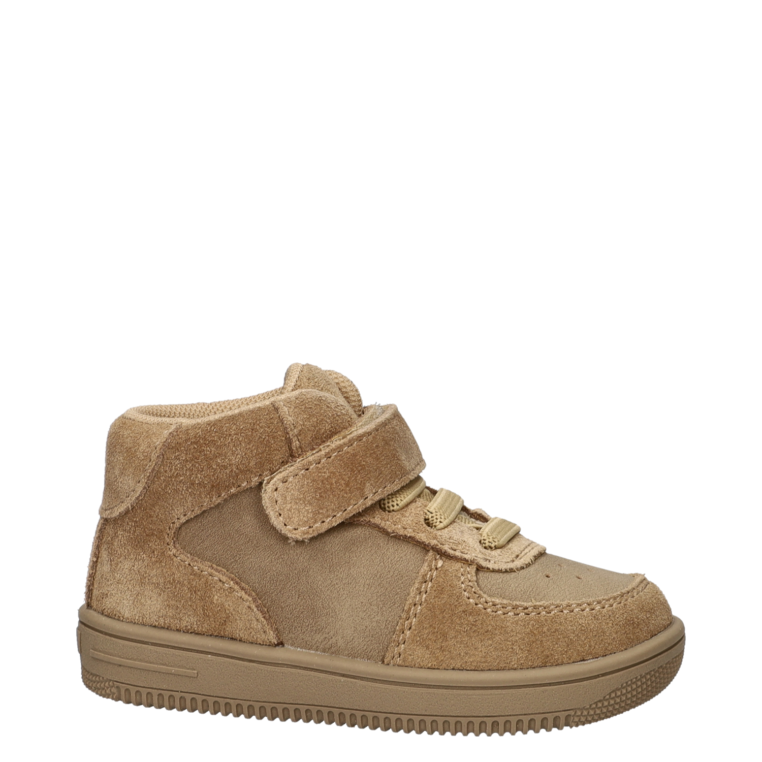 Kids jongens hoge sneaker Nelson Kids Beige