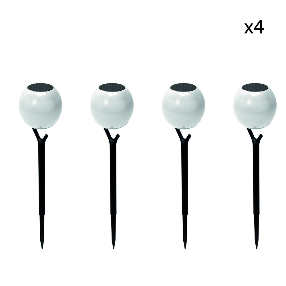 Solar peaky ball - pack de 4 lampes
