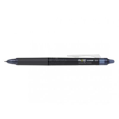 Pilot FriXion Point Clicker - Roller Gel effaçable - 0,5 mm - bleu noir