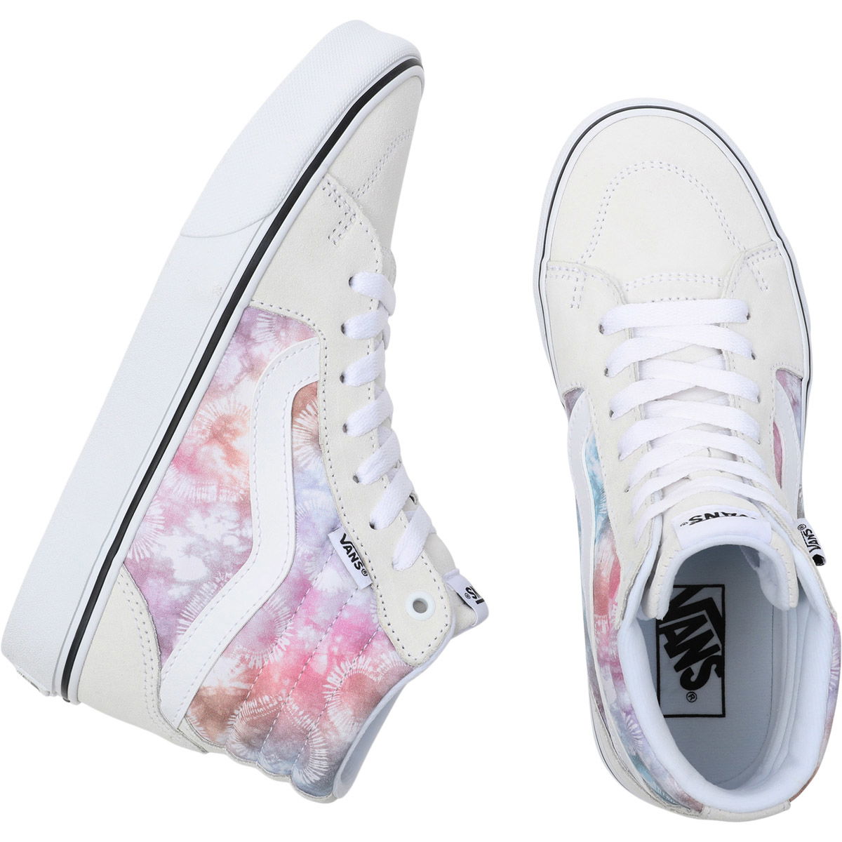 Vans Filmore Hi Heart Tie Dye Sneakers Dame