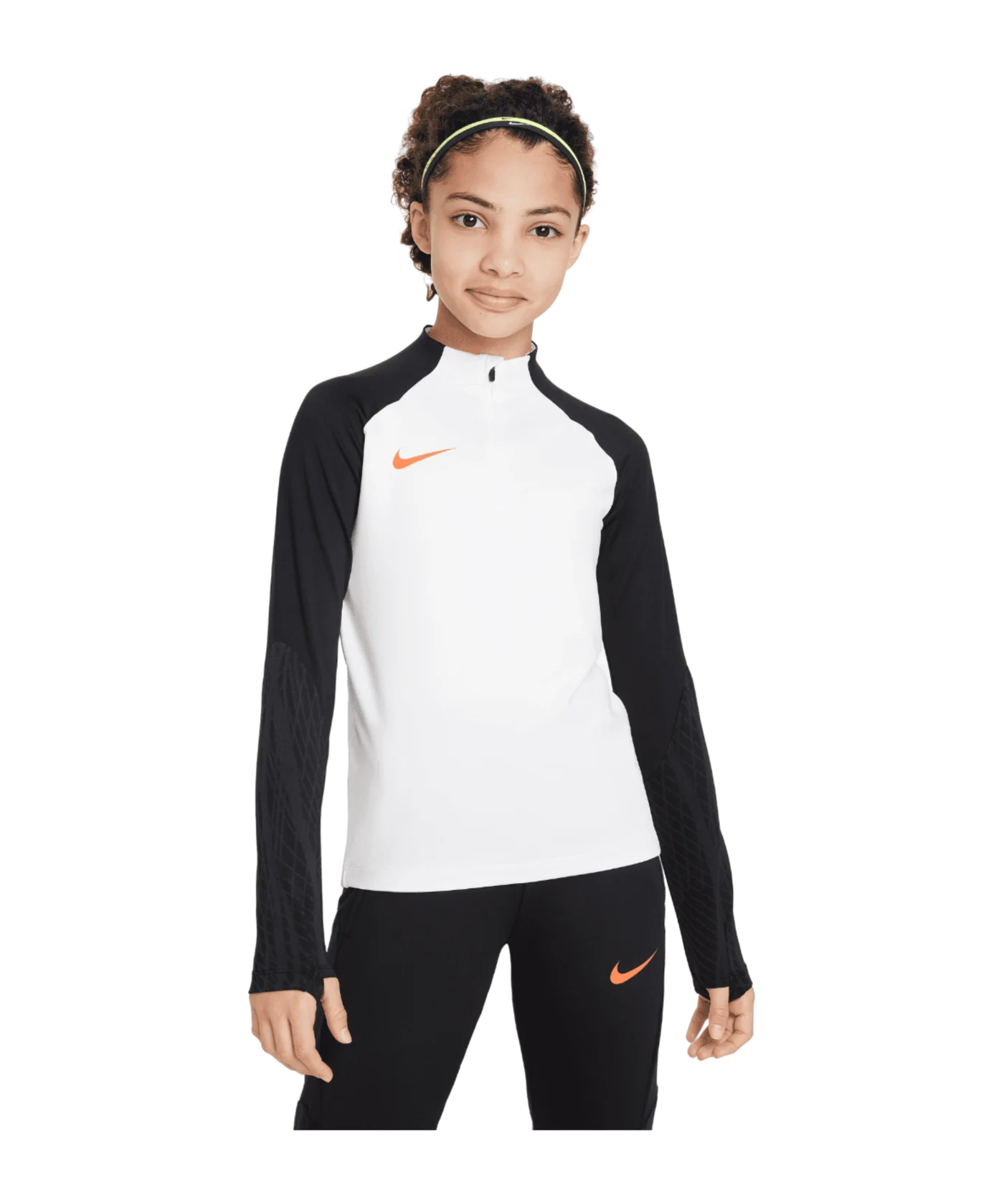 Nike Strike Drill Top Kids Weiss Schwarz Rot F101