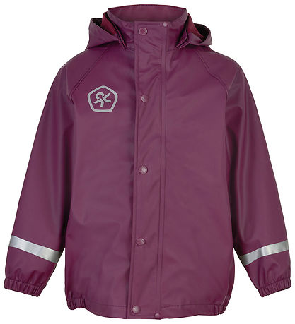 Color Kids Regnt?j m. Seler - PU - Plum Caspia