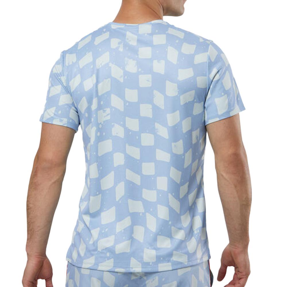 Nike T-shirt Bleu Homme Nike Miler 479