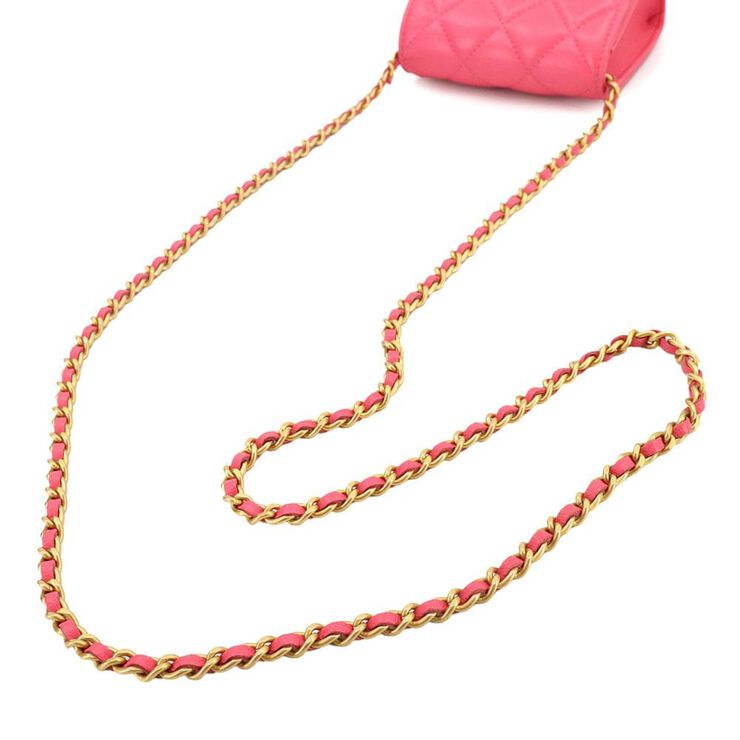 Chanel Vintage Chanel Crossbody Bag Pink