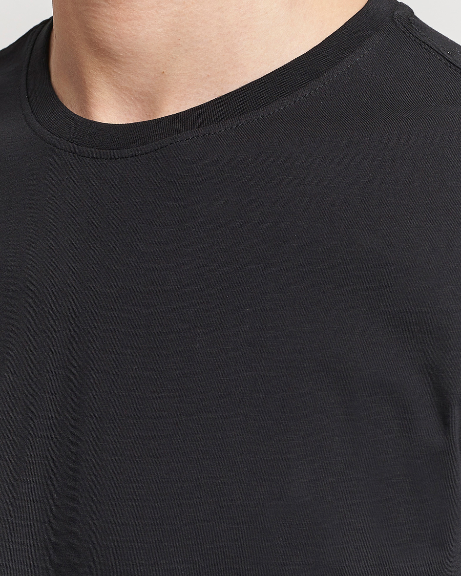 KnowledgeCotton Apparel Agnar Basic T-Shirt Jet Black