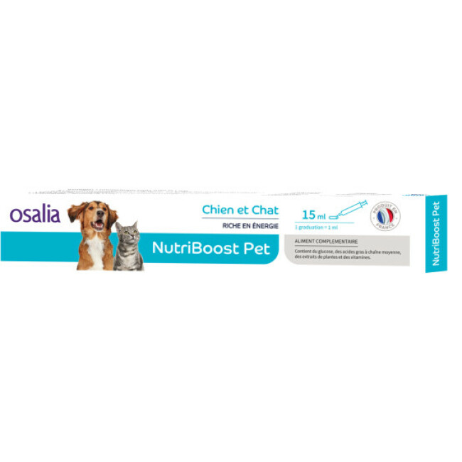 Complément alimentaire NutriBoost pour chien ou chat