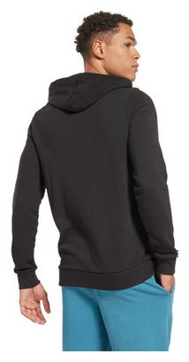 Sweat à capuche Reebok Identity Logo Noir