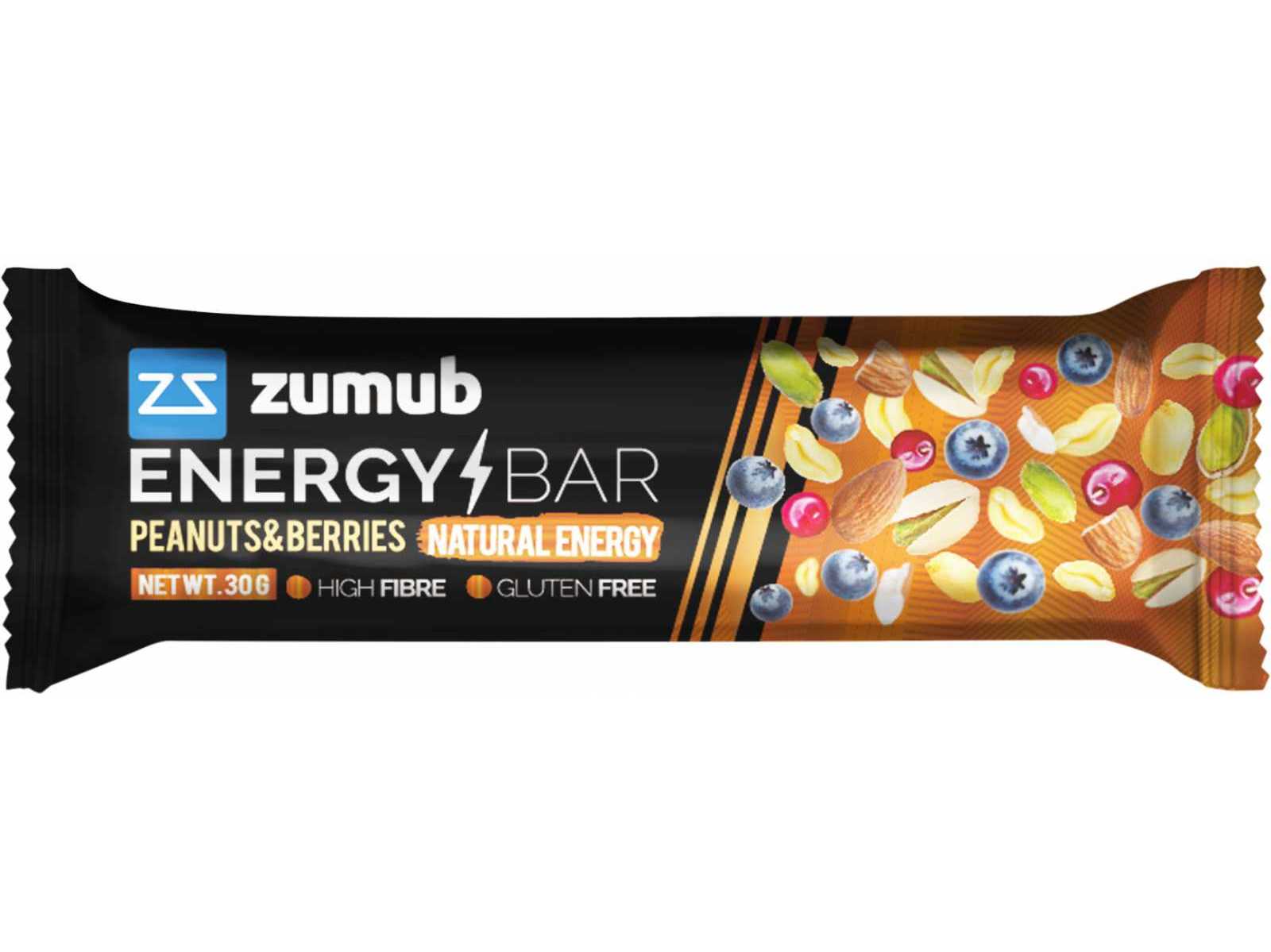 BARRAS ZUMUB AMENDOIM FRUTOS SILVESTRES 30G