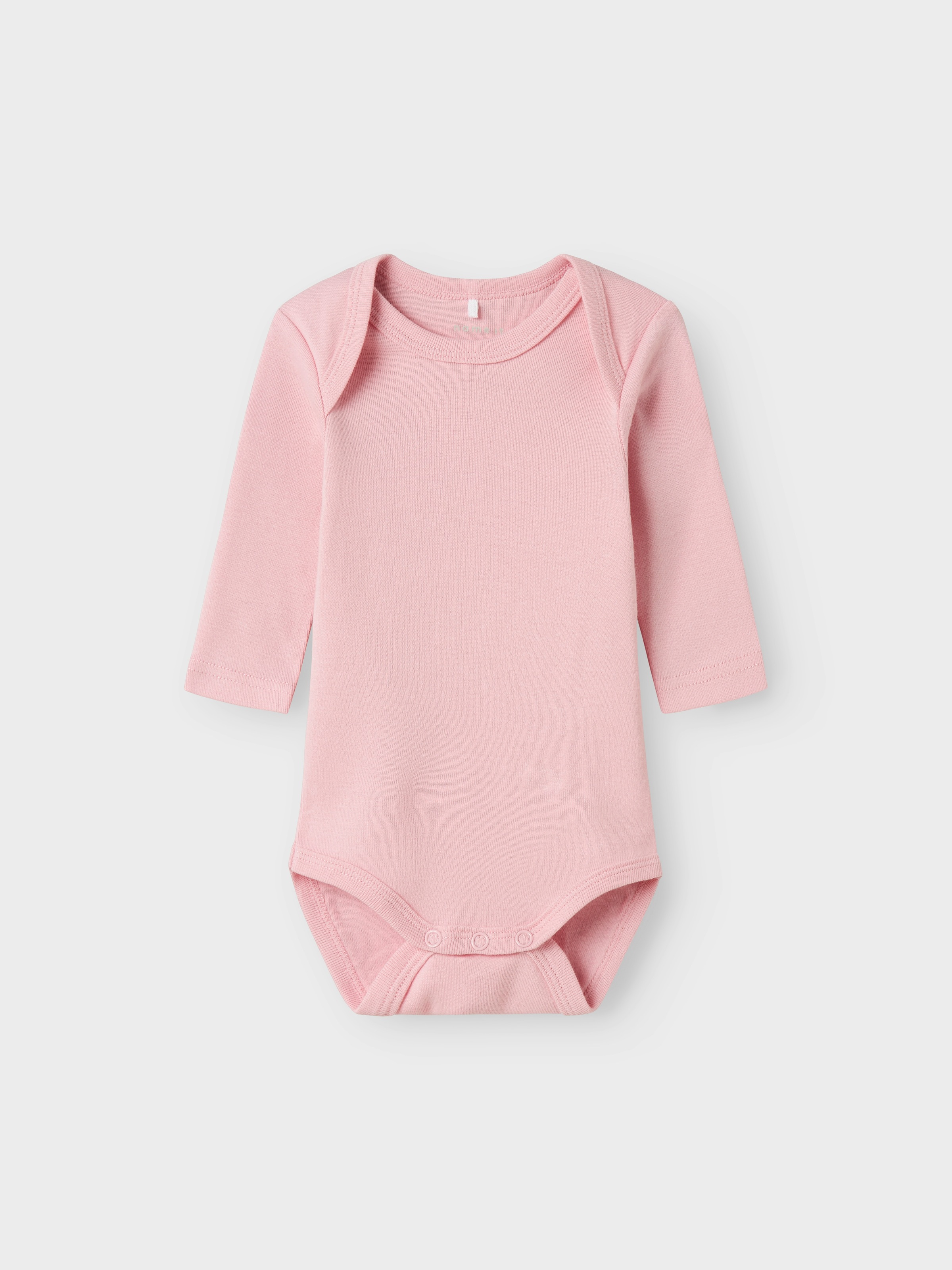Name It Langarmbody »NBFBODY 3P LS BARELY PINK BOW NOOS«, 3 Stk.