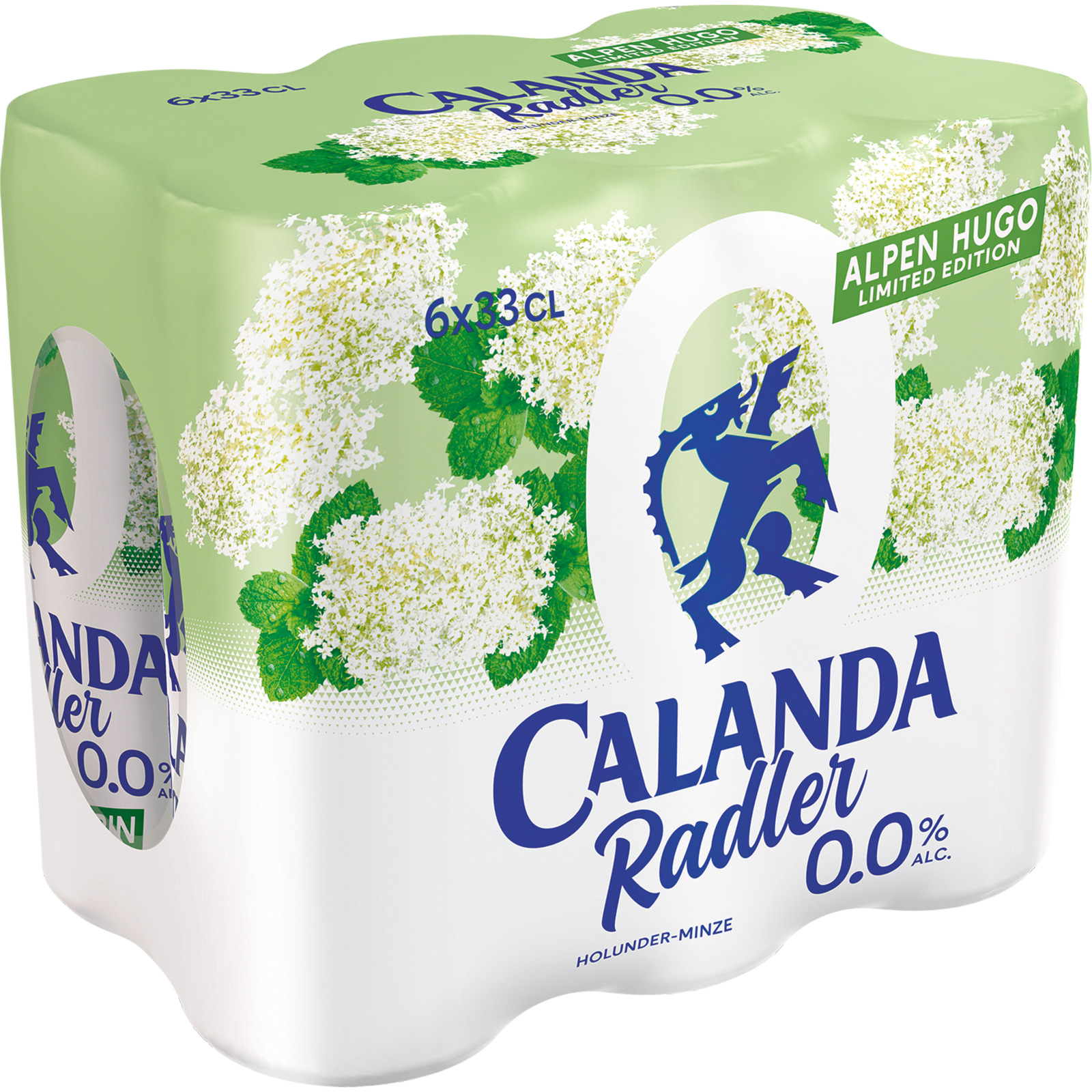 Calanda Radler Alpen Hugo 0.0% 6 x 33 cl
