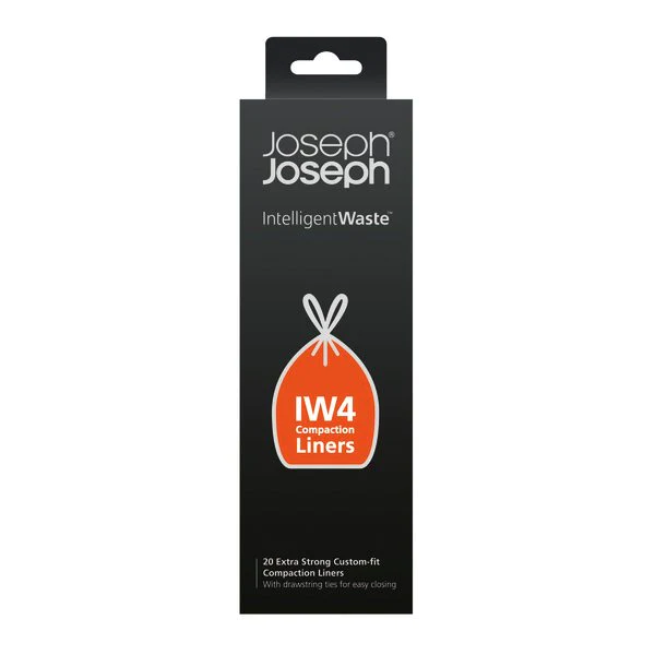 20 Sacs poubelle sur mesure pour compacteurs Titan 30 Joseph Joseph
