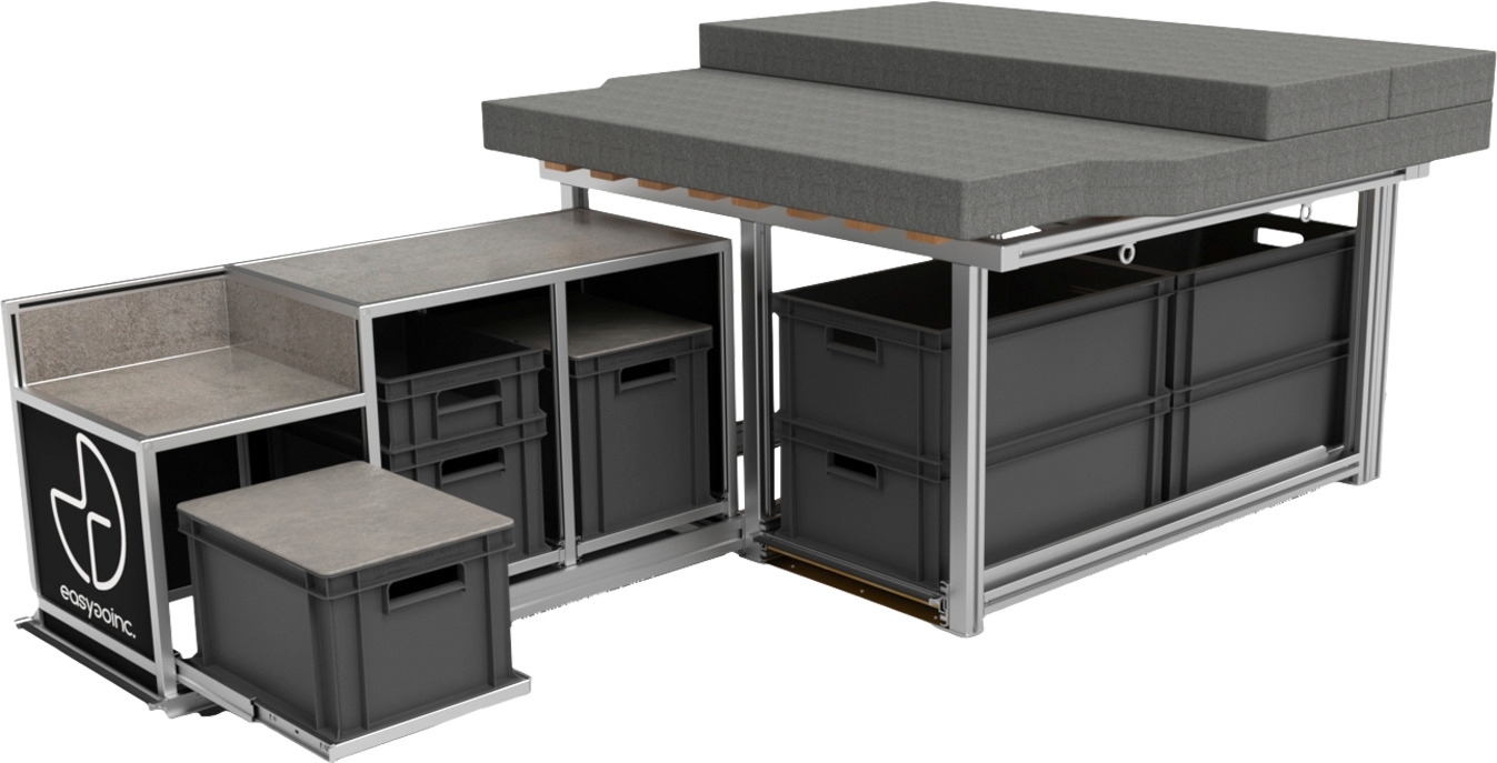easygoinc. Vanlife-Modul SPORT für Opel Vivaro B