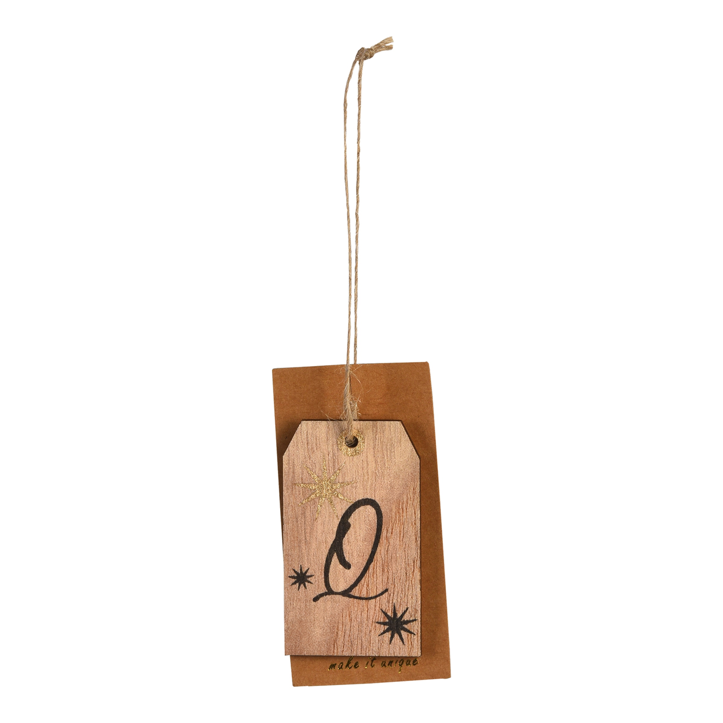 braun, L 6 x B 3,5 cm