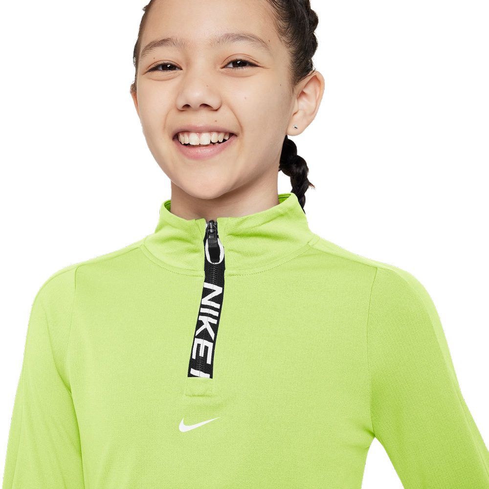 Nike Dri-Fit Longsleeve Mädchen lt lemon