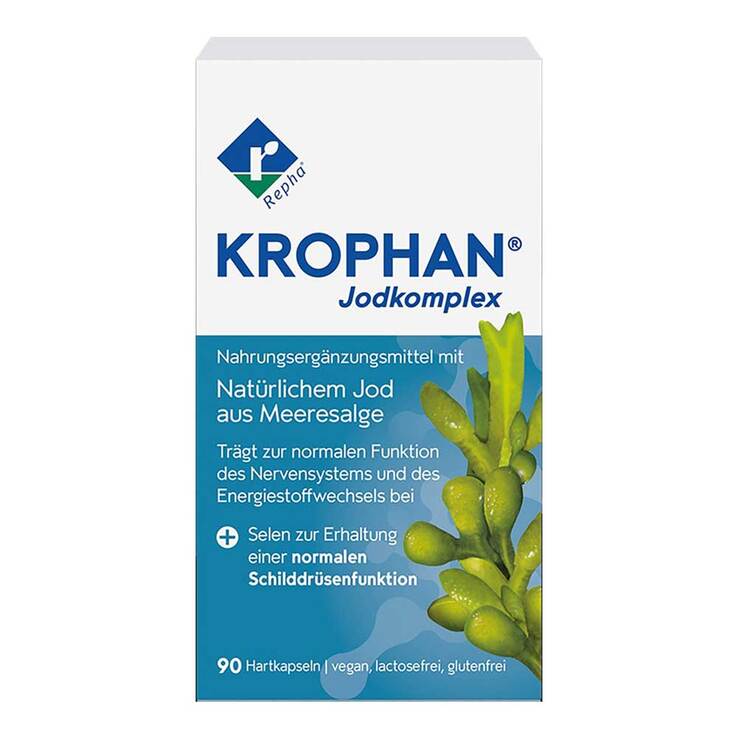 Krophan Jodkomplex Hartkapseln, 90 St