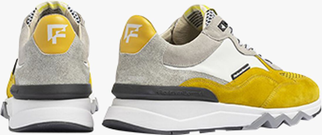 FLORIS VAN BOMMEL gele floris van bommel lage sneakers sfm-10136